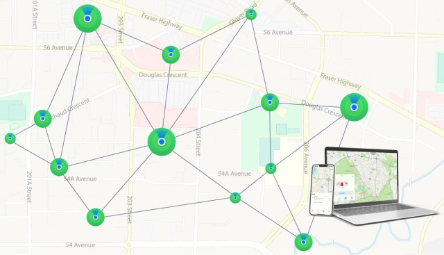支持苹果Find My定位网络