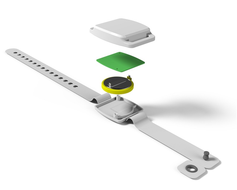 战“疫”黑科技再添一员——iBeacon定位手环