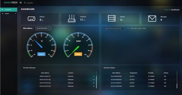网关配置WEB页面