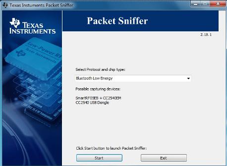 C2 USBdongle蓝牙协议分析仪操作步骤