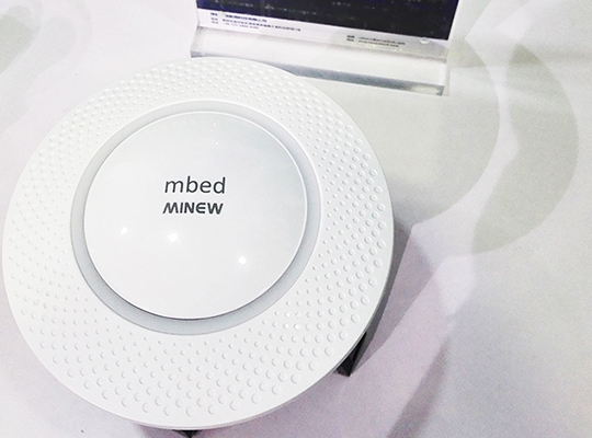 创新微携IoT蓝牙网关亮相2017亚洲消费电子展