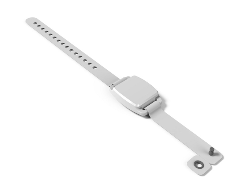 一款用于患者定位管理的医用蓝牙智能手环